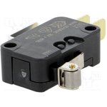 D453-V1RA, Микропереключатель SNAP ACTION, SPDT, 16A/250ВAC, 4A/250ВDC