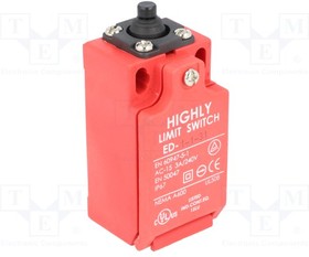 ED-1-1-31, Концевой выключатель, толкатель, NO + NC, 5А, макс.240ВAC, PG13,5