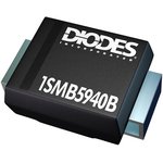 1SMB5940B-13, Zener Diodes 3.0 PWR Zener Diode 40.85 to 45 950kOhm