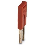 3030116, Plug-in bridge - pitch: 4.2 mm - number of positions: 2 - color: red