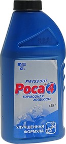 430106н01, Жидкость тормозная DOT-3/4 455г ROSA-4 ROSDOT