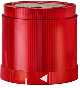 Фото 1/5 Permanent light element, Ø 70 mm, red, 12-230 V AC/DC, BA15d, IP54