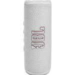 Колонка портативная JBL Flip 6, 30Вт, белый [jblflip6wht]