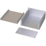 HEN110420S, HEN Silver Aluminium Enclosure, 200 x 111.2 x 43.6mm