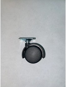 Мебельное колесо TWP 40 черное, площадка, диаметр 40 мм 1027268