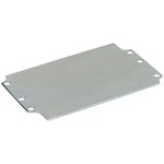 Steel Mounting Plate, 1.5mm H, 108.2mm W, 208.2mm L for Use with Aluminium Enclosure