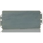 Steel Mounting Plate, 1.5mm H, 70mm W, 164.3mm L for Use with Aluminium Enclosure