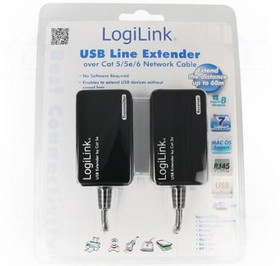 Фото 1/2 UA0021D, Экстендер USB, USB 1.1,USB 2.0, 0,3м, 480Мбит/с, Дальность: 60м