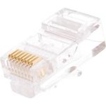 Коннектор RJ45/8P8C, Кат.5e, 3мкд, универсальный, UEC-UP8P8C-UD-003-TR-1000