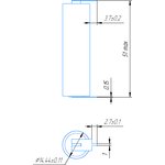 LS14500 2PF (А316/LR06/AA), Элемент питания литиевый 2600 mAh, 14.5х50 (1шт) 3.6В