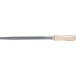 16023, Напильник, 150 мм, трехгранный, деревянная ручка