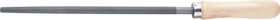 16126, Напильник, 200 мм, круглый, деревянная ручка