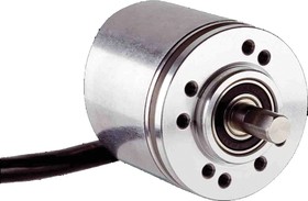 Фото 1/3 DBS36E-S3EK00100, Incremental Incremental Encoder, 100 ppr, HTL Signal, Solid Type, 6mm Shaft