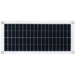 Semi Flexible Solar Panel (18V 10W), Полугибкая поликристаллическая кремниевая солнечная панель (18 В, 10 Вт), поддерживает регулируемый