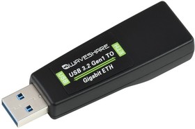 Фото 1/6 USB 3.2 Gen1 TO Gigabit ETH, Преобразователь USB 3.2 Gen1 в Gigabit Ethernet, без драйверов