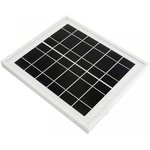 Solar Panel (6V 5W), Солнечная панель (6 В 5 Вт), 156 монокристаллических элементов