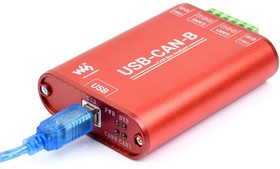 Фото 1/6 USB-CAN-B, Адаптер USB-CAN, двухканальный анализатор CAN, промышленная изоляция