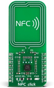 Фото 1/5 MIKROE-2395, NFC Click, Arduino Compatible Board