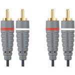 BAL4203, Audio Cable, Stereo, RCA Plug - RCA Plug, 3m
