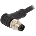 PXPTPU08RAM04ACL010PUR, Sensor Cables / Actuator Cables M8 Series RA Overmold ...