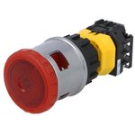 XN4E-LL422Q4MR, Emergency Stop Switches / E-Stop Switches 30mm Emergency-Stop Lighted