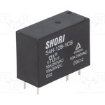 S4H-12B-1C-F, Relay: electromagnetic; SPDT; Ucoil: 12VDC; Icontacts max: 10A