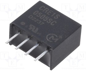 CRE1S0505SC, Isolated DC/DC Converters - Through Hole 1W 5-5V SIP SINGLE