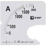 EKF PROxima Шкала сменная для A721 1500/5А-1,5.