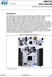 nucleo f401re datasheet