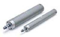 CDG1BN32-125Z, Pneumatic Piston Rod Cylinder - 32mm Bore, 125mm Stroke, CDG1 Series, Double Acting
