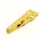 BU-30G, Crocodile Clip, Gold Plated Steel Contact, 5A