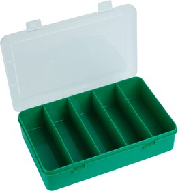 К-12 зелёный, Коробка, органайзер 19x12.5x4.7см