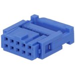 1658527-4, 10-Way IDC Connector Socket for Cable Mount, 2-Row