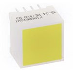 DE4YD, LED Bars & Arrays Yellow 588nm 31mcd Diffused Light Bar