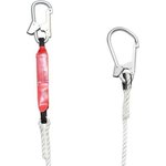 Sling rope with shock absorber type aB 2 m