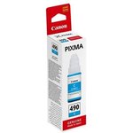 Чернила CANON (GI-490С) для СНПЧ Pixma G1400\G2400\G3400, голубые ...
