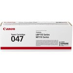 2164C002, Тонер-картридж CANON 047 BK 1600 стр