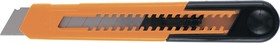 78907, Нож, 18 мм, выдвижное лезвие, пластиковый усиленный корпус