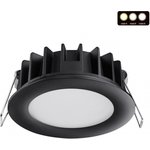 Novotech 358948 SPOT NT22 черный Встраиваемый светодиодный светильник с ...