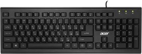Фото 1/10 Клавиатура Acer OKW120 black USB(ZL.KBDEE.006)
