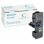 Kyocera-Mita TK-5240C Тонер-картридж, Cyan {P5026cdn/cdw, M5526cdn/cdw (3000стр)}