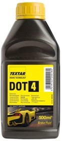 Фото 1/3 Жидкость тормозная TEXTAR Universal DOT4 0,5 л 95002400