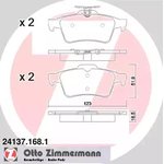 24137.168.1, Колодки тормозные дисковые
