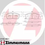 25192.190.1, Колодки торм.пер., JEEP GRAND CHEROKEE IV 3.0-5.7 02.10-  MB ...