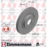 370.4405.20, 370.4405.20_диск тормозной !перед. 320x28/52-5x114 \ Mazda CX-5 2.0 ...