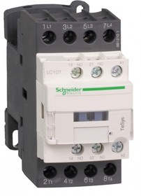 Фото 1/3 Schneider Electric Contactors D Telemecanique Контактор 4P (4НО), АС1 40А, НО+НЗ, 220В 50/60Гц