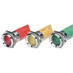 17-530350, LED Indicator, Plug Connection, 2.8 x 0.8 mm, Fixed, Red, DC, 24V