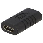 45401, Кабель USB 3.1 с обеих сторон,гнездо USB C Цвет черный