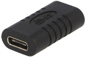 Фото 1/2 45401, Кабель USB 3.1 с обеих сторон,гнездо USB C Цвет черный