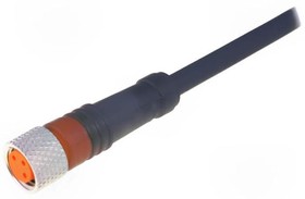 RKMV 3-224/5 M, Sensor Cables / Actuator Cables M8 Pico actuator/sensor cordset, single-ended, 3-pole, female straight connector with self-l